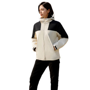 Chaquetas acolchadas para las mujeres Cómodo y elegante Protección de elementos de lana polar dentro de la capucha - Product Image 2