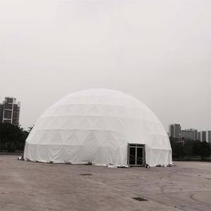 Tienda exterior de cúpula geodésica de plástico grande <span class=keywords><strong>para</strong></span> exposición de hoteles y grandes <span class=keywords><strong>eventos</strong></span> - Product Image 3