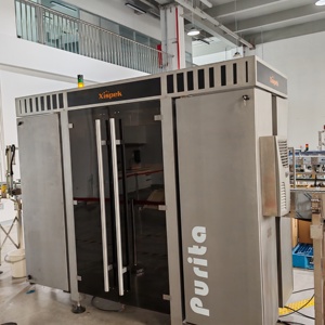 Clasificador de botellas de cerveza/bebida 36000 BPH, sistema de inspección de vidrio reciclable para botellas vacías de cerveza/refrescos, lavado posterior EBI - Product Image 2