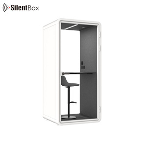 Ufficio sala riunioni piccolo lavoro privato cialde silenziose Open Space ufficio modulare rimovibile cabina telefonica con un buon sistema di ventilazione - Product Image 6