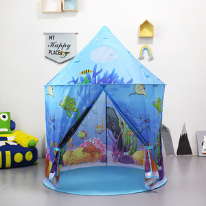 เต็นท์เด็กเล่น บ่อบอลในร่ม วัสดุ PE ลายมหาสมุทร สำหรับเด็ก ใช้ในบ้าน - Product Image 3