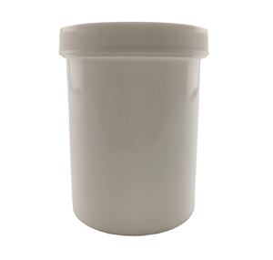 Vente en gros 1000ml 1000g 1L PP Grande bouteille à large ouverture Pot de crème en plastique vide pour soin des cheveux Crème Vera Gel - Product Image 1