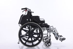 Silla de ruedas manual barata plegable y ligera para personas gordas, solo para personas <span class=keywords><strong>mayores</strong></span> con silla de ruedas personalizada de gran peso - Product Image 4