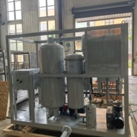 Peralatan Filtrasi Industri Pemurni Oli Gear Filter Oli Viskositas Tinggi Tipe Plat dan Rangka