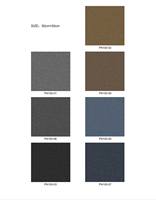 Moquette de bureau en nylon de couleur unie 50*50cm, carreaux de moquette de sol modernes avec dos en PVC