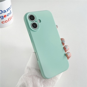 เคสโทรศัพท์ซิลิโคนเหลวสุดหรูสำหรับ iPhone 15 Pro 14 Plus 13 12 Mini 11 XS Max XR 7 8 SE สีสันสดใส ป้องกันรอยขีดข่วน ฝาหลังแบบด้าน - Product Image 4