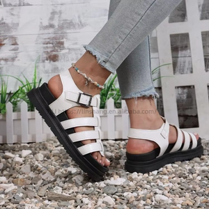 Women Summer Woven Hollow Roman <b>Sandals</b> New Open-Toe Platform Beach <b>Sandals</b> - Product Image 3