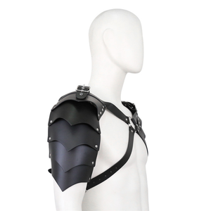 Harnais de poitrine en cuir PU pour homme, ceinture ajustable, armure punk, costume de jeu de rôle, sexy, <span class=keywords><strong>BDSM</strong></span>, imperméable, kit sexuel pour adultes - Product Image 5