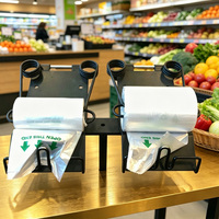 Op maat gemaakte verpakking van verse fruitzakken, rolfolie, bedrukte groenteverpakkingen, transparante plastic rolzakken voor voedsel