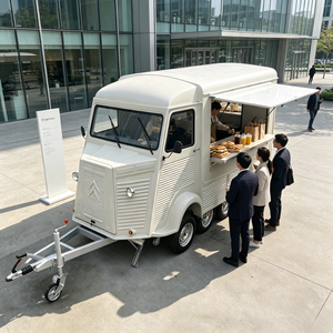 Food Truck à Crêpes <span class=keywords><strong>et</strong></span> Galettes Françaises avec Deux Brûleurs, Crêperie Sucrée <span class=keywords><strong>et</strong></span> Salée pour les Marchés de Noël <span class=keywords><strong>et</strong></span> les Festivals de la Côte d'Azur - Product Image 1