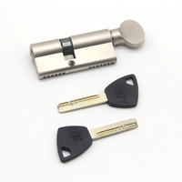 Cylindre de serrure de porte de haute sécurité, clé en laiton de 60mm, cylindre de serrure de porte en laiton euro