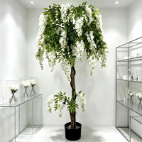 Großhandel Hochzeitsdekoration & Zubehör Künstlicher Glyzinienbaum Künstliche Blumen für Außen- und Innendekoration Weihnachtsgeschenk