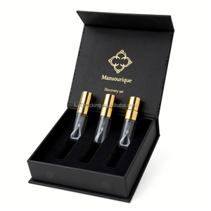 Boîte d'emballage en carton avec logo personnalisé, flacon de parfum <span class=keywords><strong>vide</strong></span>, 2 ml, 3 ml, 5 ml, 10 ml, mini boîte d'échantillon de parfum, boîte de parfum, 3 pièces - Product Image 6