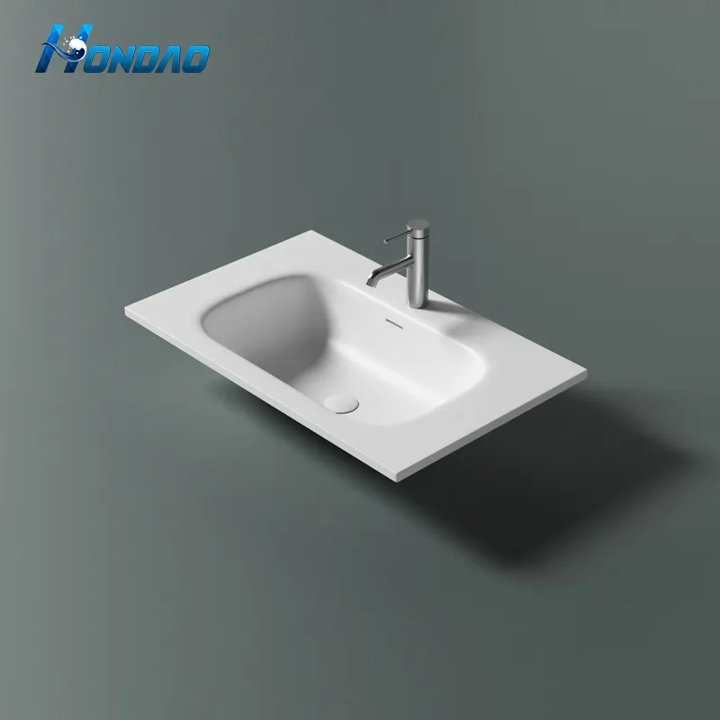 Brand New Concept Skin Touch Feeling Basin Friendly Warm And Smooth Touch Bathroom Basin Countertop Basin