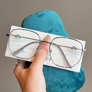 Monture de lunettes en métal irrégulière mignonne, anti-lumière bleue, monture complète, design unisexe tendance P5 23096 - Product Image 5