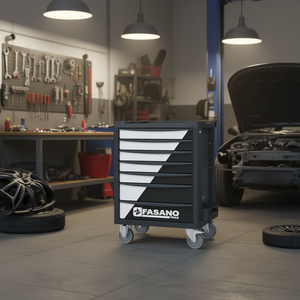 Fasano <b>Tools</b> 7 Drawer Rolling <b>Tool</b> <b>Cart</b> With Wheels <b>For</b> Auto Repair - Product Image 3