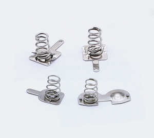 Hongde thép không gỉ tấm mùa xuân tích cực và tiêu cực liên hệ với pin chủ mùa xuân Clip pin thiết bị đầu cuối mùa xuân chủ - Product Image 5
