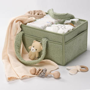 <span class=keywords><strong>Bolsa</strong></span> multifuncional para mamá, <span class=keywords><strong>bolsa</strong></span> organizadora de pañales de oso de peluche, <span class=keywords><strong>bolsa</strong></span> portátil para pañales de bebé - Product Image 2