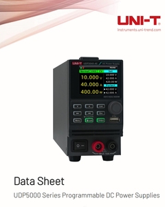 UNI-T UDP5160-8 <strong>Programmable</strong> Dc Voltage Regulator Power Supply With Lcd Screen 40/80/160/250v - Product Image 5