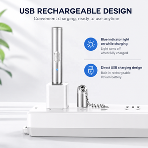 Linterna UV de 365nm 395nm Recargable por USB para Curado de Gel de Uñas, Curado de Resina, Verificación de Billetes, Linterna de Luz Negra - Product Image 4