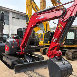 Miniexcavadora usada Yanmar Vio85 Mejor precio Japón Crawler Yanmar VIO85 VIO55 8 Ton Excavadora pequeña usada - Product Image 4