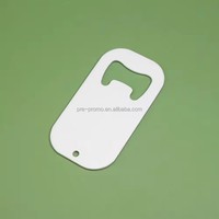 Décapsuleur vierge en acier inoxydable blanc de 7 pouces pour sublimation, vente en gros