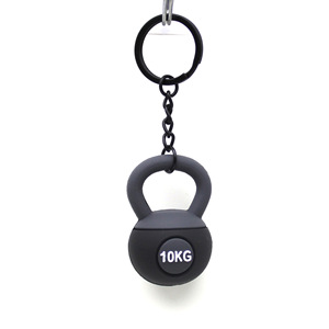 Porte-clés Kettlebell Série Fitness Tendance, Pendentif PVC Écologique, Accessoire pour Téléphone Portable, Sac à Dos, Vêtements, <span class=keywords><strong>Cadeau</strong></span> Sportif - Product Image 6