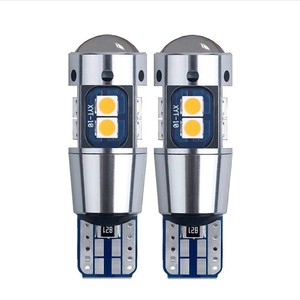 Lampes LED T10 3030 10SMD Canbus pour éclairage d'ambiance automobile, sans erreur de polarité, sans erreur de phase, DC12V/24V 600LM 6500K, éclairage intérieur de voiture - Product Image 2
