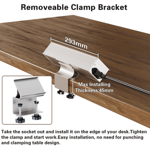 מפעל לנו שולחן עבודה שקע שקע חשמל שולחן שקע שקע חשמל עם הספק USB ו-4 שקעים AC - Product Image 4