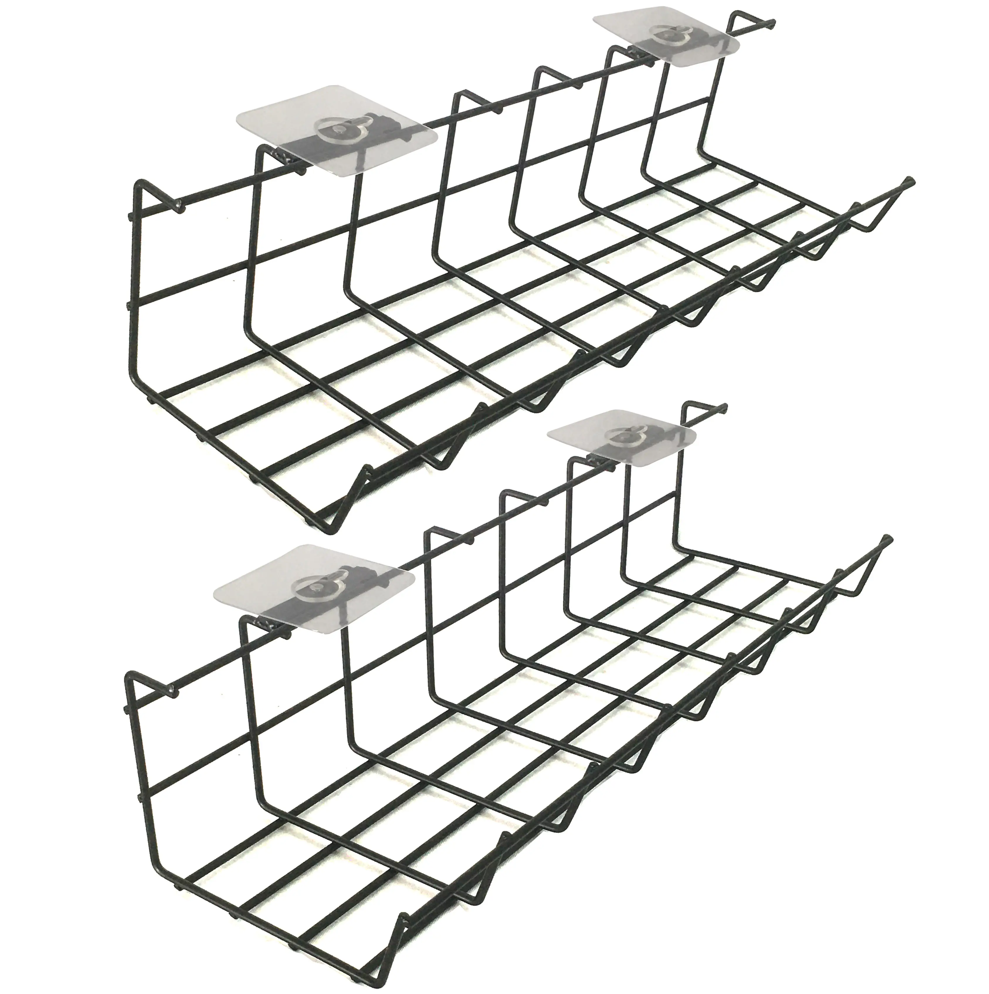 Блок управления кабелями под столом, чтобы скрыть кабели с наклейкой, не требует винтов