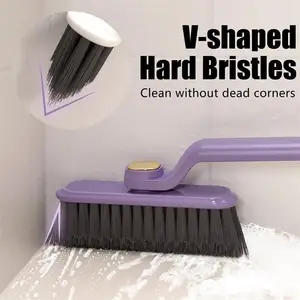 3 1 çok fonksiyonlu mutfak banyo temizleme fırçası dönebilir zemin Scrubber harç temizleyici boşluk çatlak temizleme fırçası