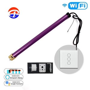 Motorisierte <span class=keywords><strong>Rollo</strong></span> Motor Elektrische Tuya Switch Control Google Home Alexa Fensterläden <span class=keywords><strong>Smart</strong></span> Vorhang Jalousien Rohr Motor - Product Image 6