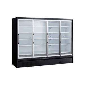 618L de gran capacidad comercial de doble puerta de vidrio de bebidas pantalla refrigerador escaparate <span class=keywords><strong>Vertical</strong></span> refrigerador <span class=keywords><strong>Vertical</strong></span> congelador - Product Image 4