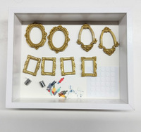 Kit DIY Mini Musée en Boîte Silhouette – Cadre Artistique Créatif Effet Ombre – Ensemble Artisanat 3D Scène de Musée pour Décoration Maison & Cadeaux
