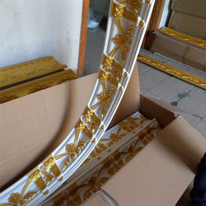 Remise de quantité Salle de bains à haute densité Salon Plafond suspendu Revêtement mural en PU <span class=keywords><strong>Corniche</strong></span> Designs - Product Image 4