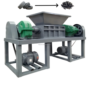 DZJX Big Oil Plastique Baril Construction Débris Peinture Seau Styrofoam Déchiqueteuse Utilisé En Caoutchouc Pneu Broyeur Lames Machine - Product Image 2