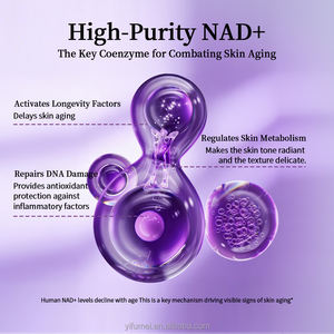 Prêt à expédier : Sérum en flacon de poudre lyophilisée anti-âge pour la peau, booster Nad+ Nicotinamide Adenine Dinucleotide <span class=keywords><strong>Plus</strong></span> Nmn Peptide - Product Image 5