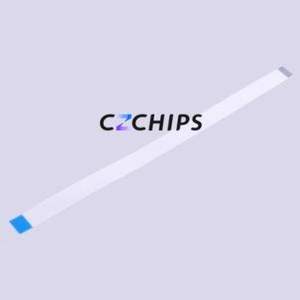 JS10B-10P-200-4-8 FFC Cable (Flexible Flat Cable) P=1mm Connector 10P 1mm 0.3mm Reverse - Product Image 2