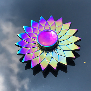Hot bán Kẽm hợp kim cầu vồng heptagon tay <span class=keywords><strong>spinner</strong></span> thần tài đồ chơi chống căng thẳng con quay hồi chuyển cho trẻ em và người lớn - Product Image 3