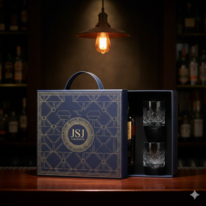 Boîte rigide en papier texturé <span class=keywords><strong>de</strong></span> luxe pour le rangement et la présentation <span class=keywords><strong>de</strong></span> bouteilles <span class=keywords><strong>de</strong></span> <span class=keywords><strong>cognac</strong></span>, avec doublure intérieure en tissu satiné - Product Image 5