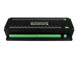 Module de relais Ethernet Waveshare 30 canaux, protocole Modbus RTU/Modbus TCP, port PoE, boîtier de montage sur rail de qualité industrielle K792 - Product Image 1