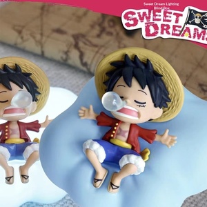 Autentico King of Sea Sweet Dream Night Light Blind Box Luffy Japan Glass Light Language Craft Wisdom Animation Handmade - Product Image 3