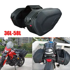 Bolsas de viaje para casco de motocicleta, Alforjas para Moto, impermeables, de viaje, grande