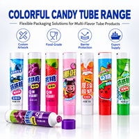 Tubes à vis inclinés en aluminium-plastique de qualité alimentaire, étanches, 12,7-35 mm, impression UV, logo personnalisé, pour dentifrice