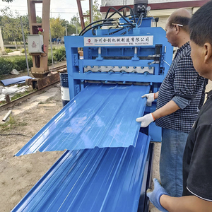เครื่องขึ้นรูปแผ่นหลังคาเห<span class=keywords><strong>ล</strong></span>็กเค<span class=keywords><strong>ล</strong></span>ือบลอนสองชั้นสำหรับผนังแ<span class=keywords><strong>ล</strong></span>ะห<span class=keywords><strong>ล</strong></span>ังคา  ประสิทธิภาพสูง - Product Image 2