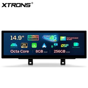 XTRONS Pantalla Laminada de 14.9 Pulgadas 2560x720P Global 4G 8+256GB 360 °   Cámara Android para Auto, Estéreo para BMW Serie 3/Serie 4 EVO RHD - Product Image 3
