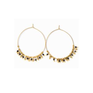 Pendientes Colgantes Finos, Chapados en Oro, Acero Inoxidable 316L, Diseño de Aro Resistente y Sostenible - Product Image 1