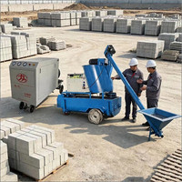 Machine à mousse de ciment EPS fournie par l'usine, avec moteur et pièces de pompe, pour blocs préfabriqués à mélange homogène, machine à béton mousse EPS