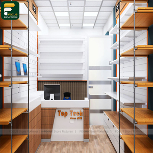 Clothing Display Rack With LED <b>Lighting</b> Garment Stand Modern Retail Store Fixture - Product Image 4