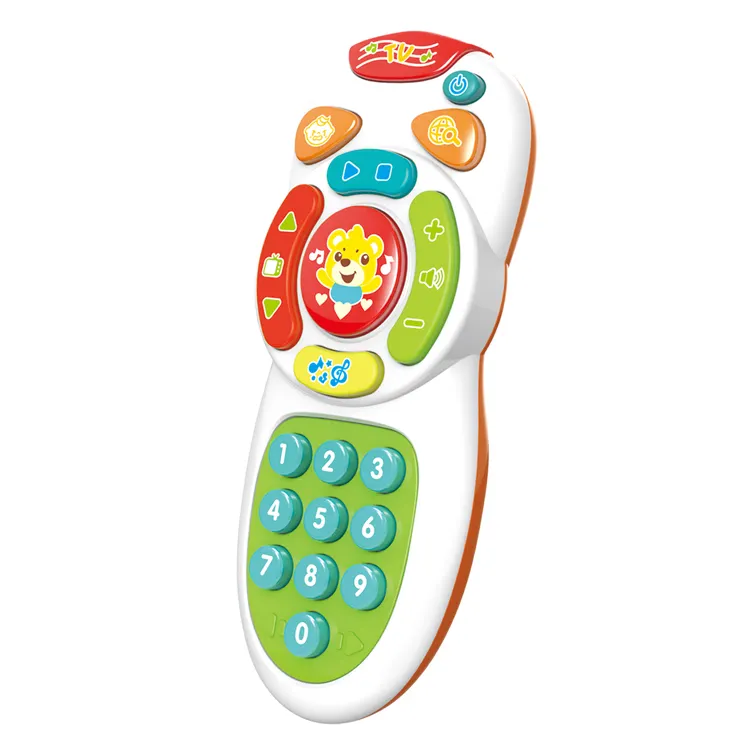 Kids baby toys smart mobile phone musical sound learning educational plastic cell phone toy